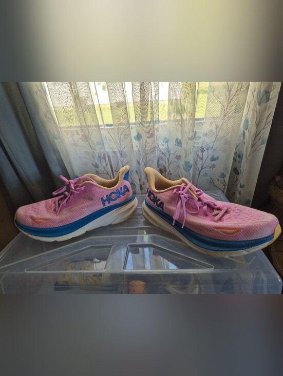 Hoka Shoes - Hoka Women's Pink and Blue Road Running Shoes